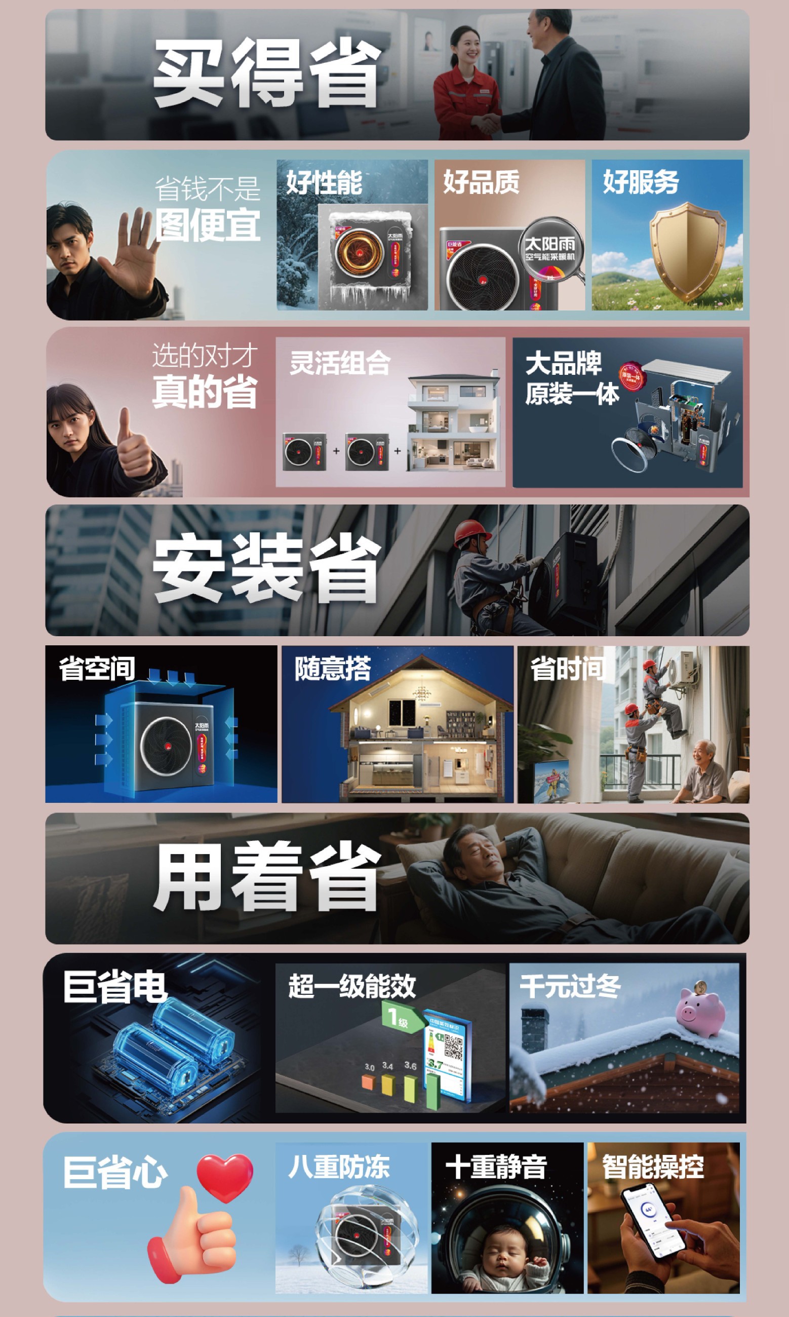 空氣能,太陽能,熱水器